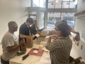 16 Tonya Sims packs kits with volunteers