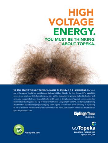 GO Topeka High Energy ad by MB PIland