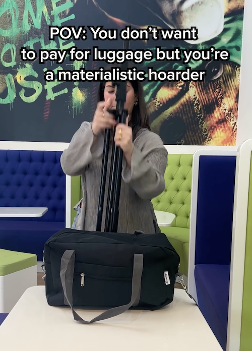 Materialistic hoarder