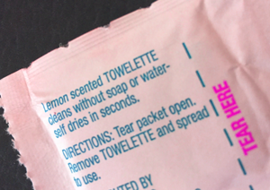 wet nap for bank brands: keep things sticky